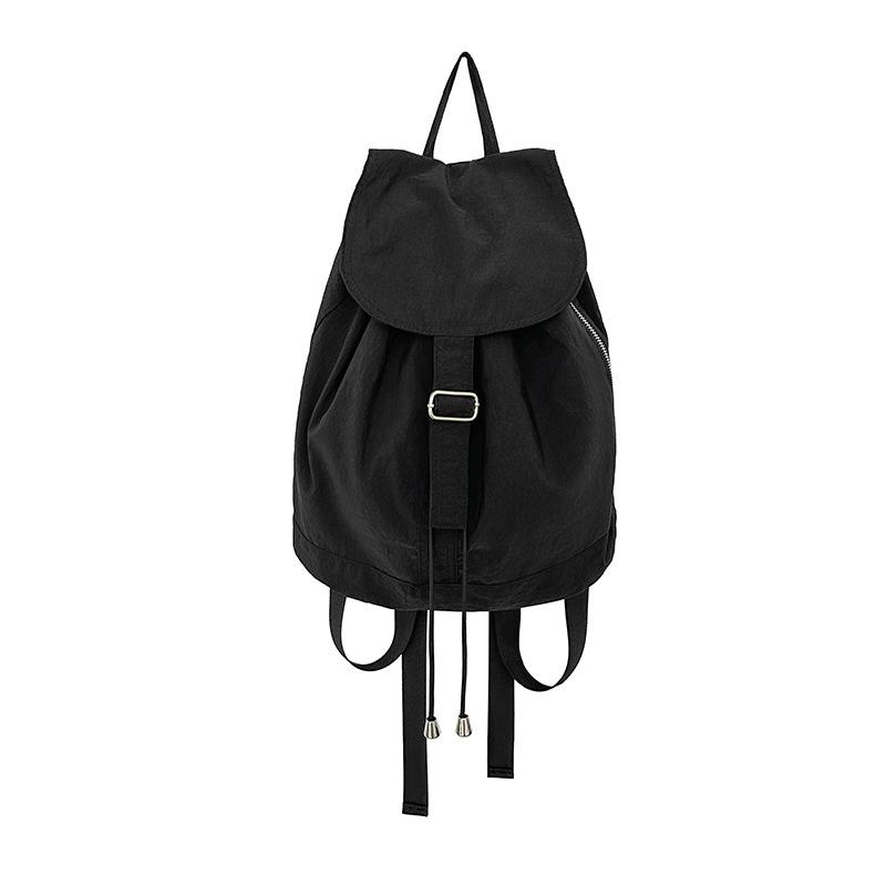 Neuer koreanischer Nylon-Rucksack für Damen, Großes Fassungsvermögen, Hohe Qualität, Ins Mode, Einfach, Vielseitiger Studentenrucksack
