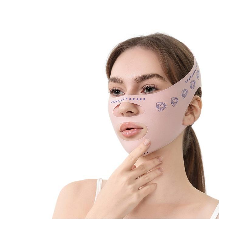 Gesichtsstraffungsbandage Frauen Gesichtslifting V-Linienformer Kinn Wangen Lift Up Gürtel Anti-Falten-Band Gesichts Schönheit Hautpflege Werkzeuge