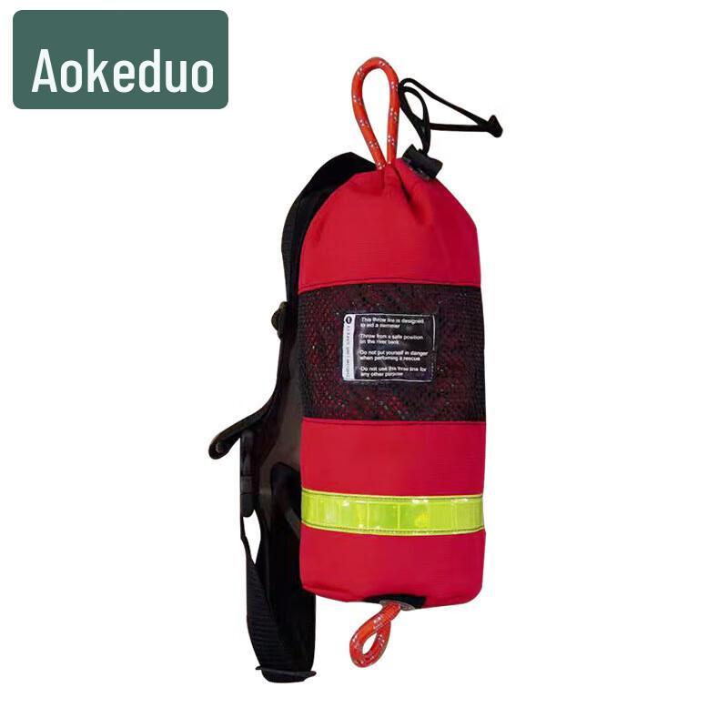 Aokedu Fluorescent Water Rescue Throw Bag with Rope