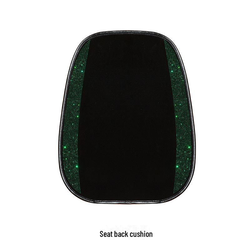 

Комплект подушек на сидение автомобиля для женщин Sparkling Diamond - 4 сезона, универсальная посадка, простой дизайн, одна или три части