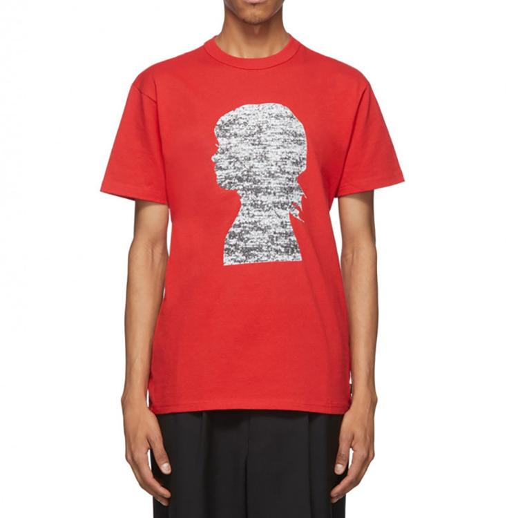 Vans X Jim Goldberg Silhouette Collaboration Printed Short Sleeve T-Shirt Men Tops Red VN0A4RTHIZQ