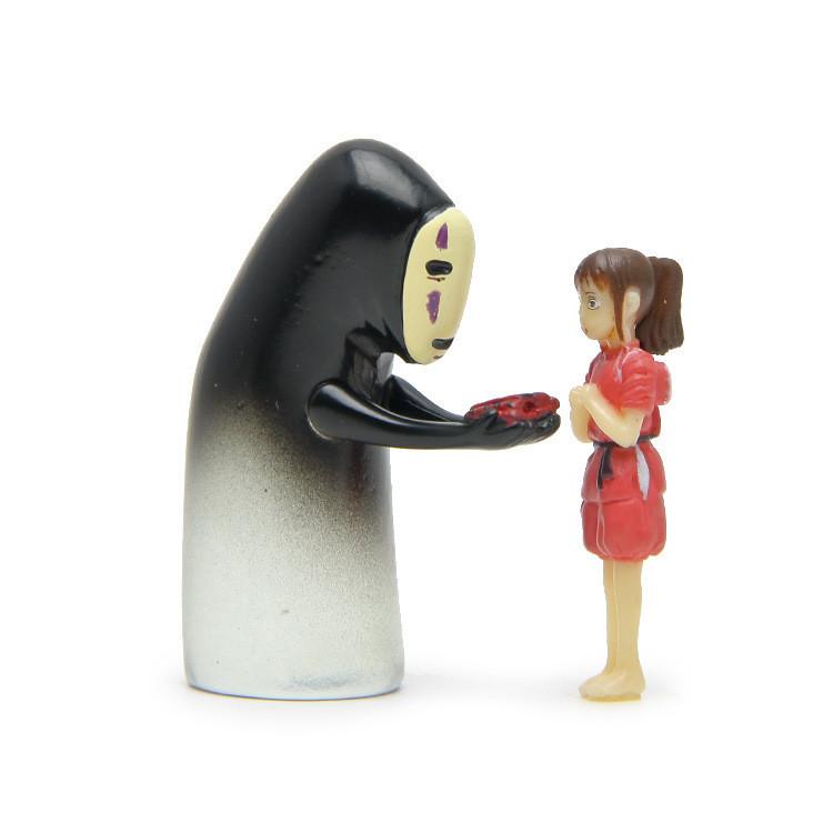 Ogino Away Spirited Chihiro And No Face Man Resin Ornaments For Gift Display And
