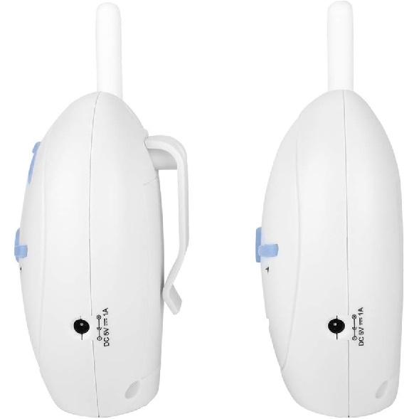 Digital Audio Baby Monitor, Nanny Intercom Surveillance System Support Two Way Audio, High Sensitivity Security Alarm for Home Baby Pet Monitor US