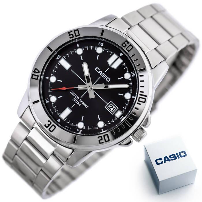 Herrenuhr Casio Mtp-Vd01D-1Ev (Zd185A) + Box