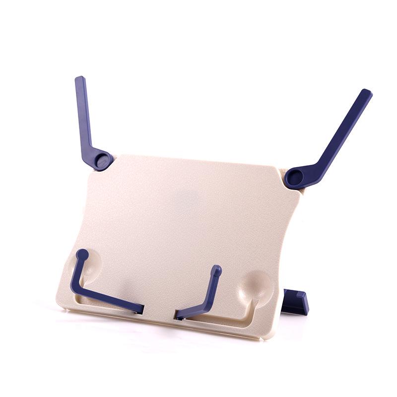 Tragbare faltbare Buchstütze für Musik, Partitur, Rezept, Lesen, Buchständer, Bücher, Tablet-Halter, Organizer