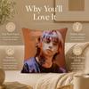 Actor N-Nijiro MurakamiS Cushion Cover Double-Sided Printed Pillow Cover Hypoallergenic Dust-Mite Proof