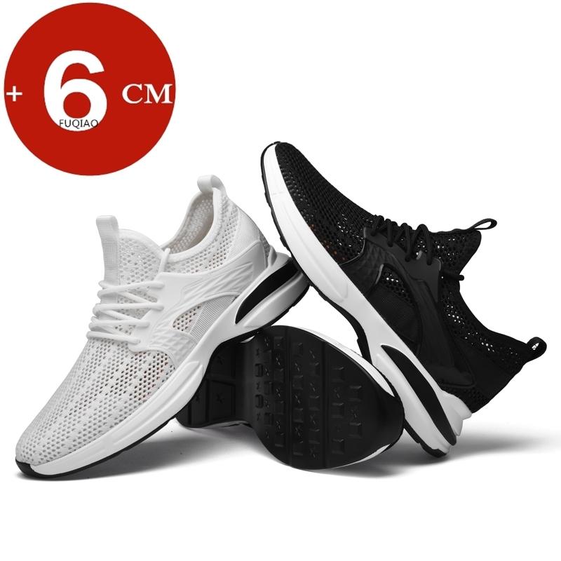 Summer Sports Inner Heightening Shoes Sneakers Men Elevator Shoes Height Increasing Shoes for Man Insoles 6CM Hidden Heels