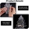 Acrylic Earrings Organizer Christmas Tree Earring Stand Jewelry Presentation Rack Ear Rings Holder for Women Girls