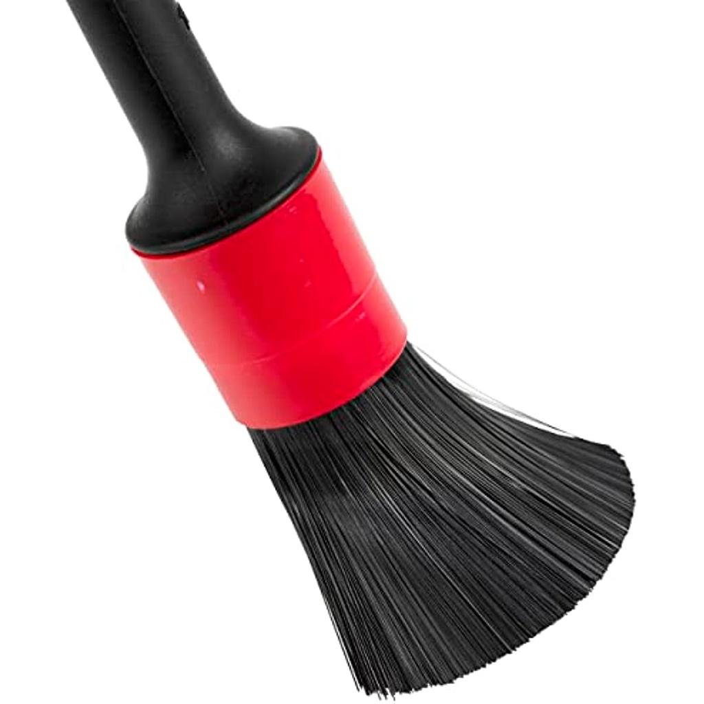 Car Cleaning Brush Set Car Detailing Brush For Car Interior Air Outlet Exterior Wheel Hub Engine Cabin Pack Of 5 With Storage Box