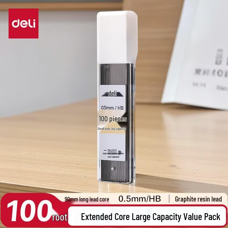 Deli HB 0.5mm Mechanical Pencil Lead Refills