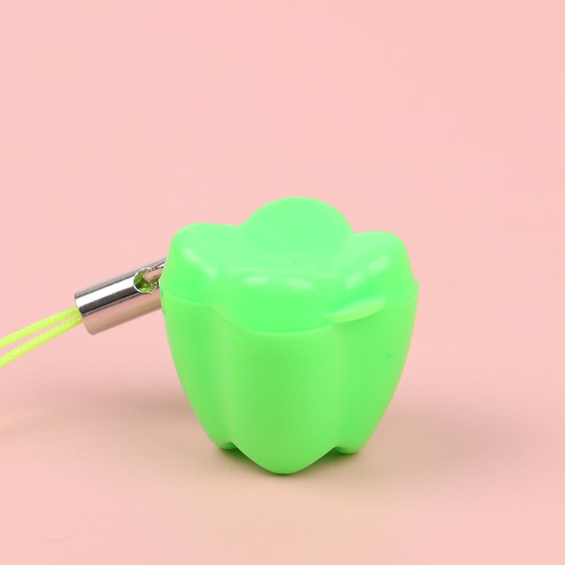 50Pcs Baby Tooth Box Tooth Shape Milk Teeth Storage Boxes Baby Souvenir Gift