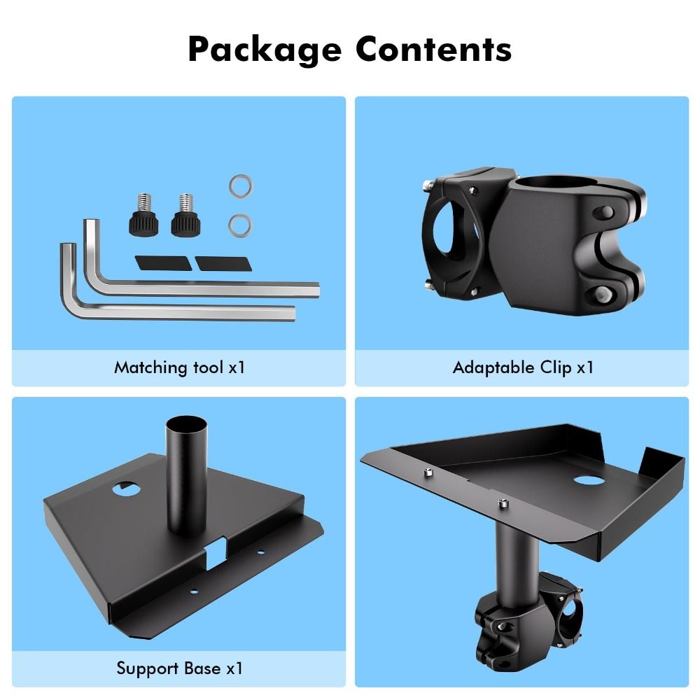 Mastmontagesatz Mastklemmenhalterung Klemmenhalterung Tragbare Halterung Langlebige Wohnmobil-Leitermontage Außenbereich