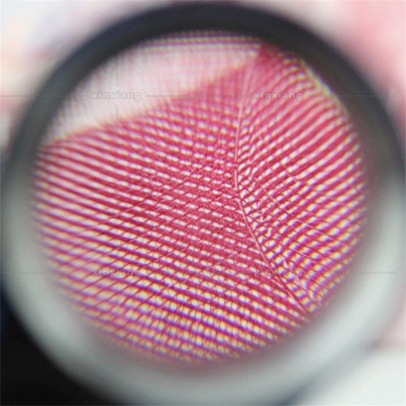 30X Jewelry Magnifying Glass All-Metal with 2 Led Lights Pocket Illuminated Loupe Triplet Glass Diamond for Jade Appreciation