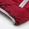 Women Winter Vest Coat Hooded Color Matching Zipper Closure Drawstring Sleeveless Padded Thick Waterproof Windproof Soft Warm Lady Waistcoat