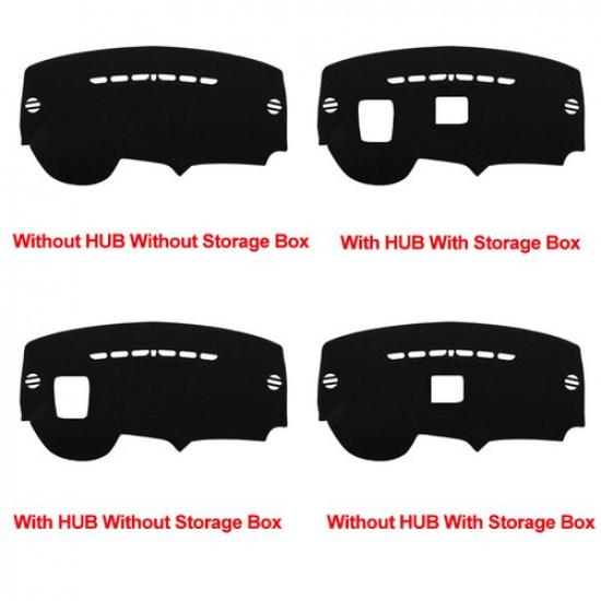 

Car Dash Mat Dashboard Cover Carpet For Peugeot 3008 I 2008- 3013 2014 2015 2016