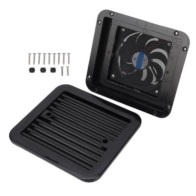RV Side Vent Fan 205 X 185mm 220V Single Way Side Air Outlet Ventilation Exhaust Fan for Campervan Trailer Caravan Yacht