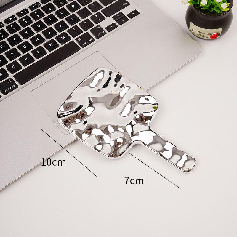Internet Celebrity Fancy Hand-Held Cosmetic Mirror For Home Retro Ins Goggles Children Portable Portable Hand-Held Beauty Mirror