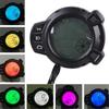 Stylish 12V Motorbike Odometer Oil Level Gauge 7 Color with Adjustable Brightness Waterproof Designs Suitable for BWS125