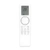LCD Display Remote Control for YBE1F Air Conditioner Use, White Direct Setup Handset with Temperature Mode Fan Swing Timer Sleep Light Button