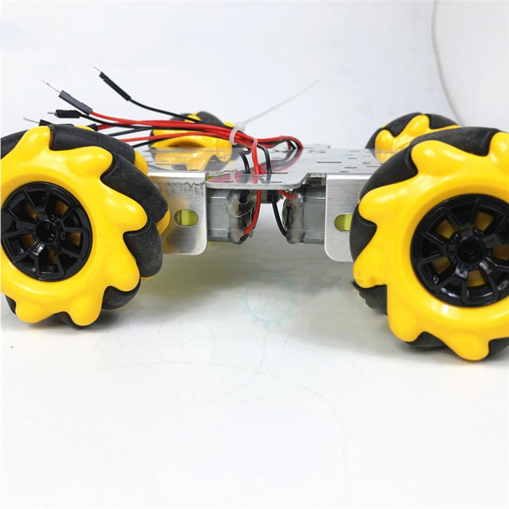 Robot Kit 4WD Omnidirectional Wheels Intelligent Car