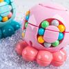 Cube Toy Smooth Rotation Stress Relief Fidget Toy Fall-Resistant Octopus Shape Sensory Fidget Gadget Kids Puzzle Cube Toy