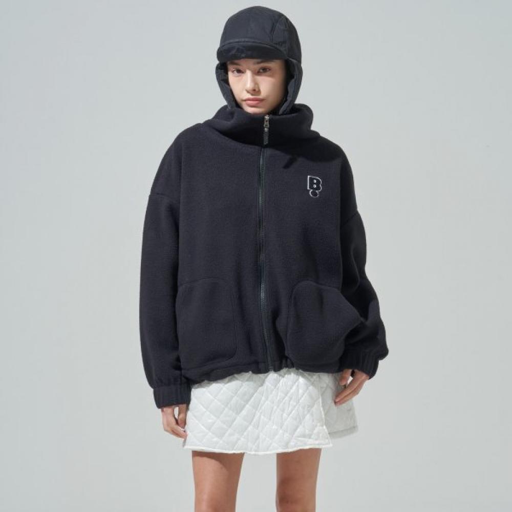 

Blu Dot Oversized Fleece Jacket Bk 00F