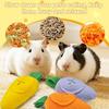 Penitue 3-Piece Guinea Pig Foraging Toys, Washable Slow Feeder Snuffle Ball Puzzle Toy for Hamsters Rabbits Chinchillas