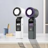 Mini Ventilatore Turbo Portatile Design Pieghevole Vento a 1-199 Velocità 4000mAh Ricaricabile Display Digitale Ventole Tascabili Protabili per Esterno
