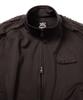 AJOBYAJO Multi Lace Trim Raglan Track Jacket [Dark Brown]
