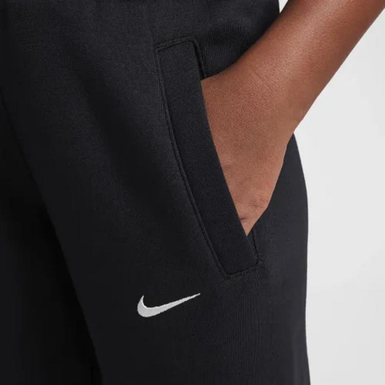 Nike Knit Sports Pants With Letter Logo Print Kids bottoms Black HF4238-010