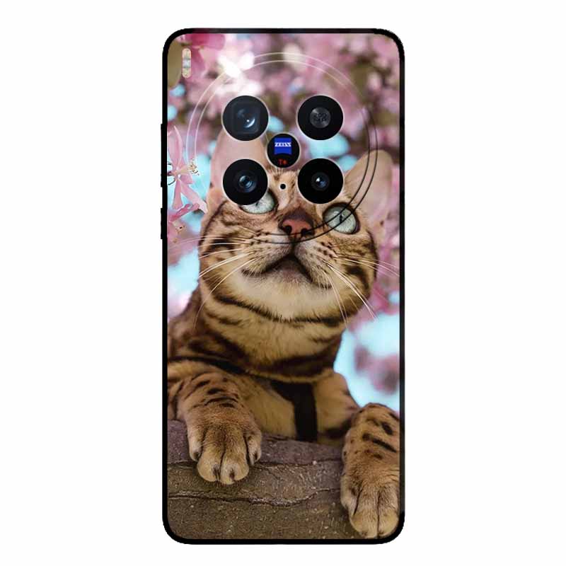 For Vivo X200 Ultra 5G Case Fashion Black Silicone Back Cover Case for X200 Ultra Protective Bumper VIVO X200 Ultra Phone Funda