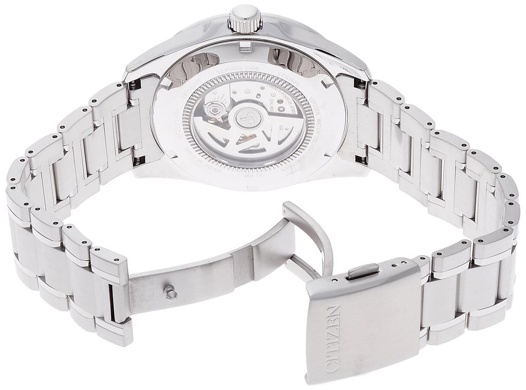 [Citizen] Watch Citizen Collection Mechanical Made In Japan See-Through Back NB1040-52E Silver