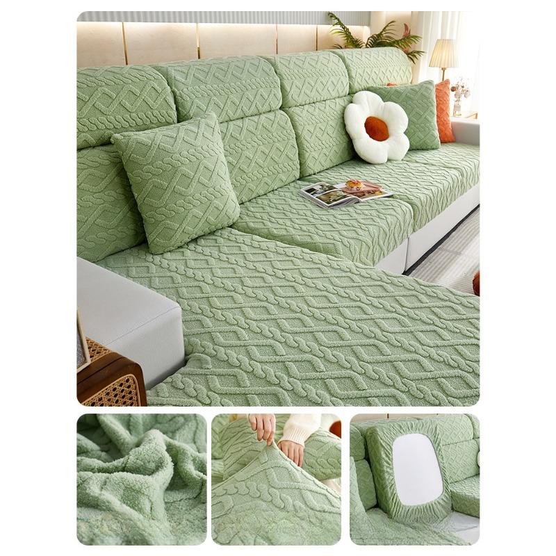 Sofa Wohnzimmer Sofabezug All-inclusive Universelles Set Vier Jahreszeiten Universelles Sofakissen Faules Elastisches Sofahut