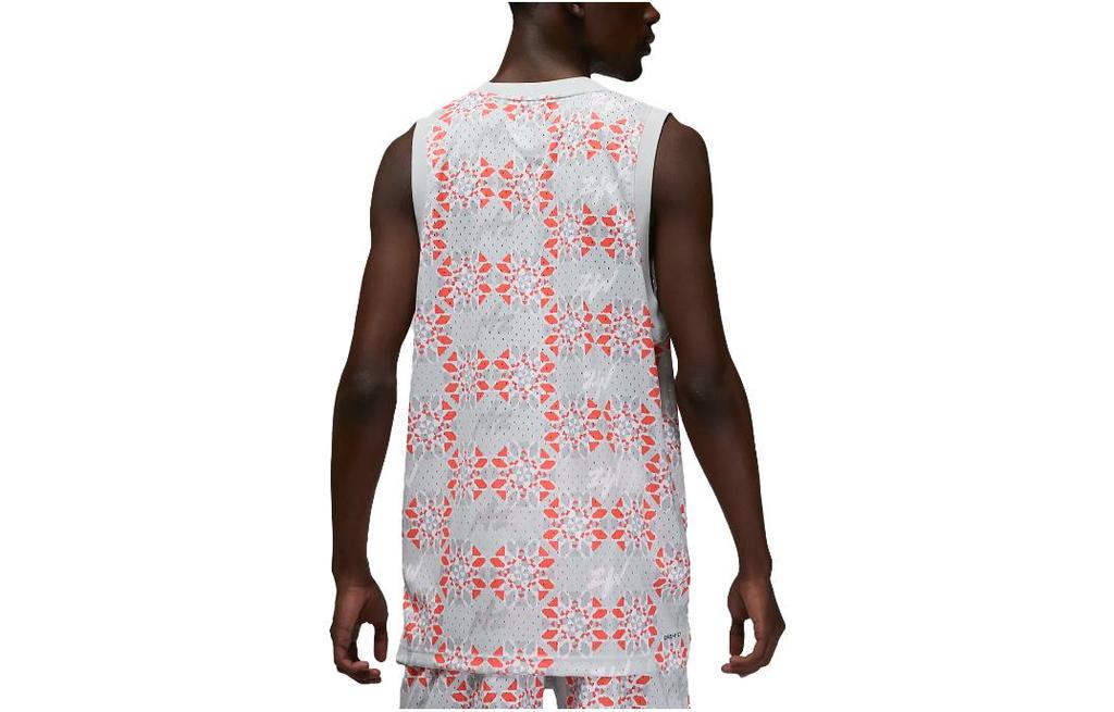 Nike Tank Tops Men's Silver Crew Neck Moderate Other FB8161-025