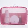 Travel Cosmetic Storage Bag: Cross-border Mesh Wash & Makeup Bag