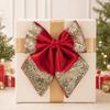 Satin Sequin Bowknot Hanging Decoration Sequin Glitter Bowknot Pendant  Home Decoration