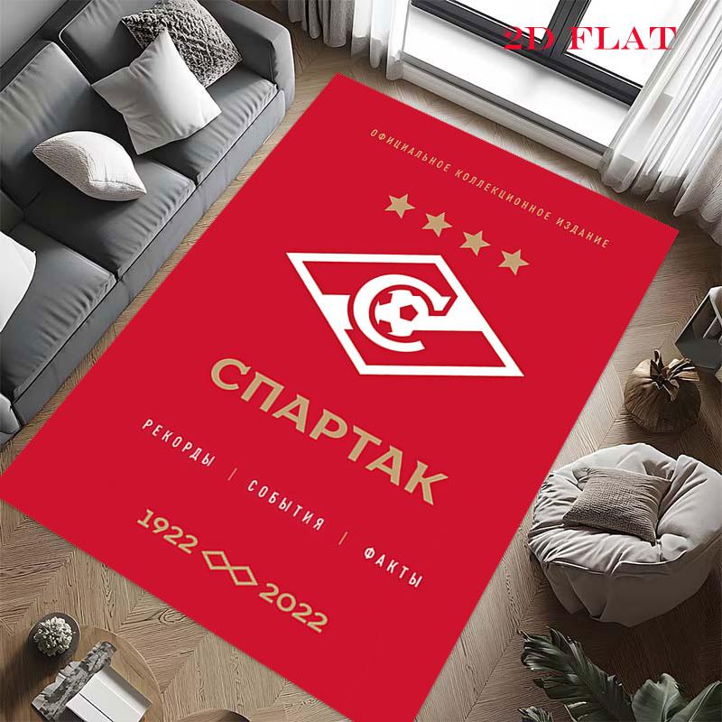 Spartak Moscow Charge Carpet Rug for Living Room Bedroom Home Sofa Decoration,Kids Play Nonslip Floor Mat