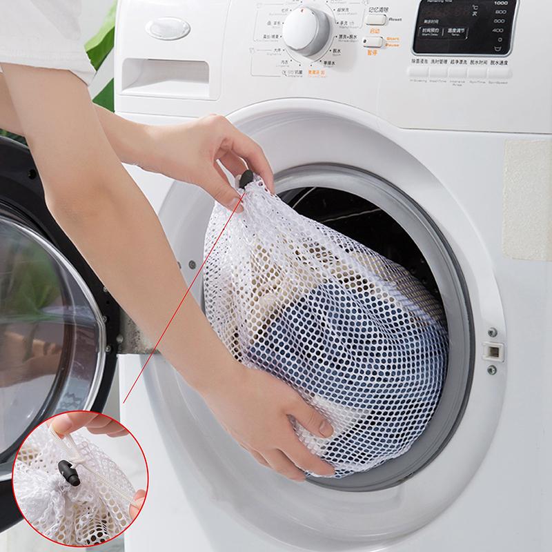 Set 5 Sacchetti Per Lavatrice In Rete – Protettivi Per Biancheria E Scarpe