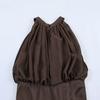 European and American summer new French retro fashion temperament high-end sleeveless commuter dress