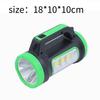 Solar Emergency Flashlight Waterproof Heavy Duty Super Bright Rechargeable Led Flashlight Side Light