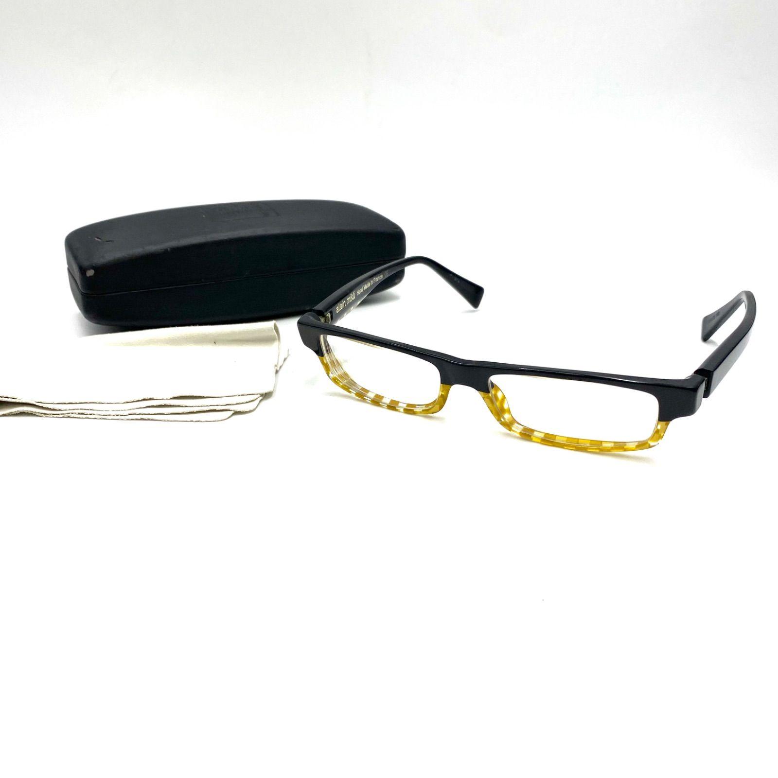Used alain mikli Alain Mikli Glasses Glasses Glasses Frame Prescription Square Made in France 5115