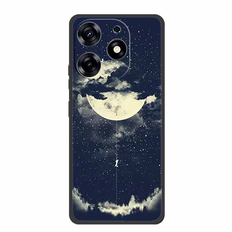 For Tecno Spark 20 Pro Case Spark20 Pro Coque Black Silicone Soft Back Cover For Tecno Spark 10 Pro Ki7 Phone Case Spark10 Pro