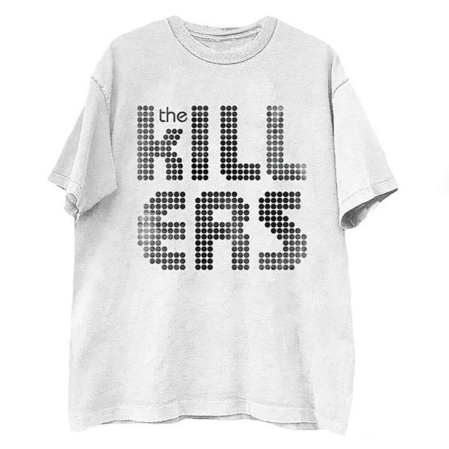 Men s Killers B&W Photo Two Sided Tee T-shirt X-Large White XXXL