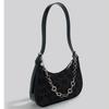 Chain Crescent-shaped Bag, Versatile Jacquard Small Bag, Single-shoulder Crossbody Bag, Underarm Bag