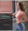2022 Summer Sexy Cut-Out Short Sleeve Slimming Yoga T-Shirt for Women