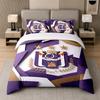 3Pcs Bedding SetAnderlecht FC Soft Bed Sheet and Two Pillowcases Home Bedroom Decor