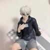 BLUE LOCK Action Figures Anime Figure Sitting Figurine PVC Collectible Model Toys