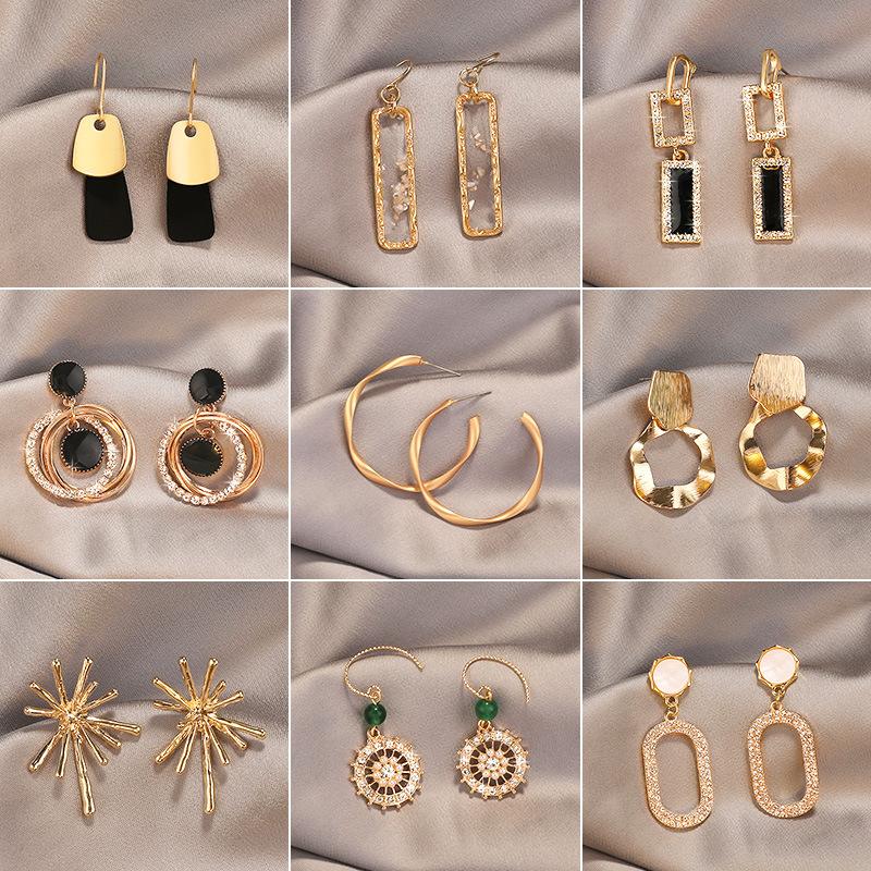 

New Studs Women s Long Earrings Fashion Earrings Jewelry