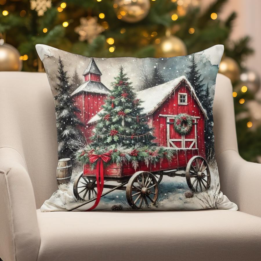 Wystrój domu Świąteczne Urocze Poszewki na Poduszki Odpowiednie do Kanapy Sypialni Samochodu Poszewka na Poduszkę Poduszka Prostokątna Poduszka Oparciowa