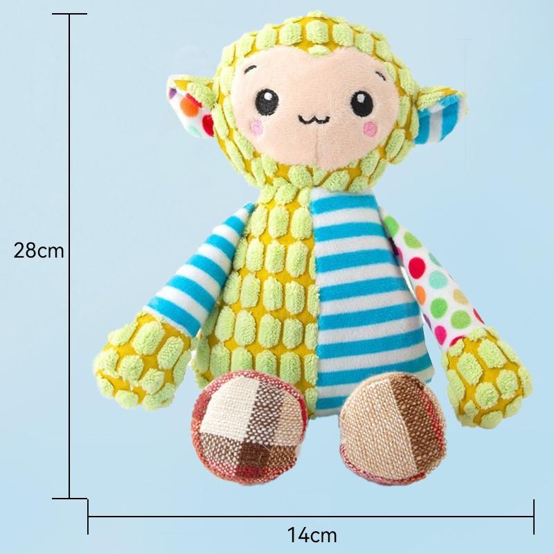 Plush Toy for Dogs and Cats - Soothing Teething Companion for Small To Medium Breeds